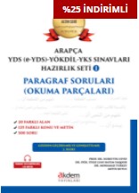 Arapça Yds-Yökdil Sınavları Hazırlık Seti 1 Paragraf Soruları (Okuma Parçaları)